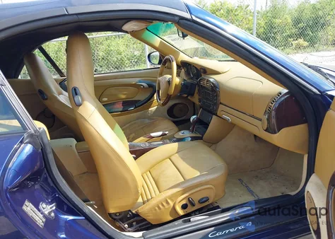 2003 Porsche 911 Carrera/Carrera 4 из США, поврежденный, VIN WP0CA29963S653822